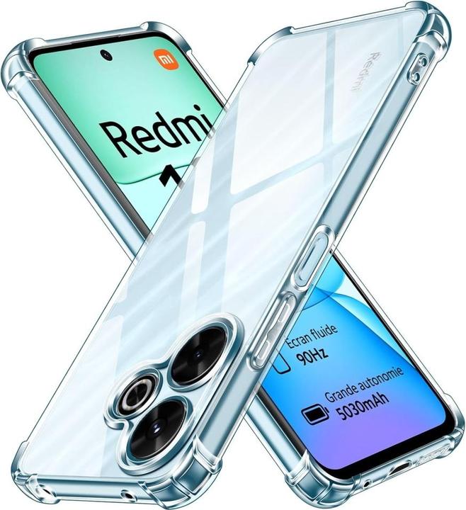 Actual product image Screenguard Crystal Soft Airbag Bumper (Xiaomi Redmi 13)