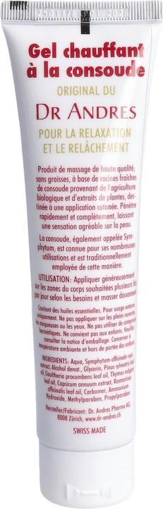 Produktbild Dr. Andres ANDRES Wallwurz Gel waermend Tb 100g (1 x, 100 g)