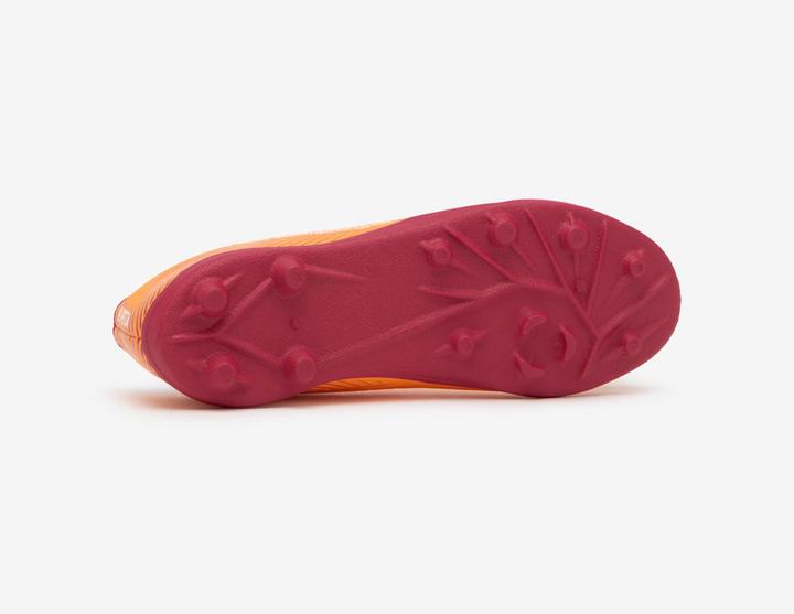 Kipsta Kinder Fussball Nockenschuhe MG mit Schnürung - 160 orange