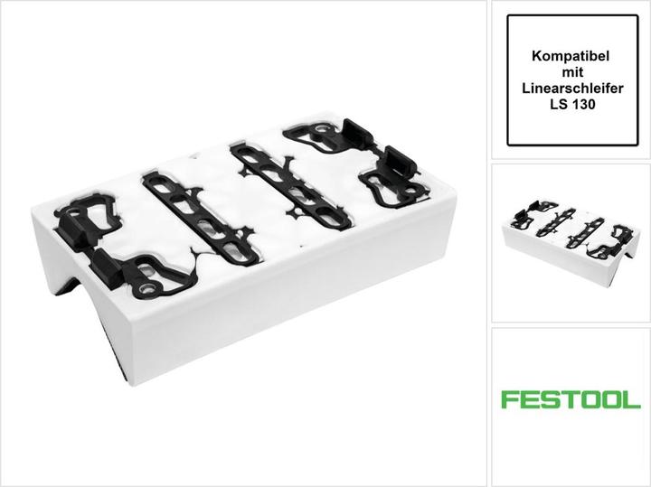 Produktbild Festool SSH-STF-LS130-R10KV Radius Profilschuh ( 491197 ) Radius R10 konkav für Linearschleifer LS
