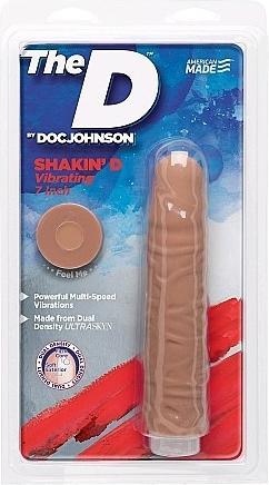 Actual product image Doc Johnson The D - Shakin D - Vibrating