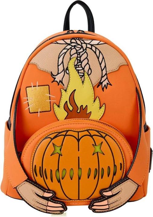 Loungefly Trick R Treat by Mini Rucksack Flaming Head