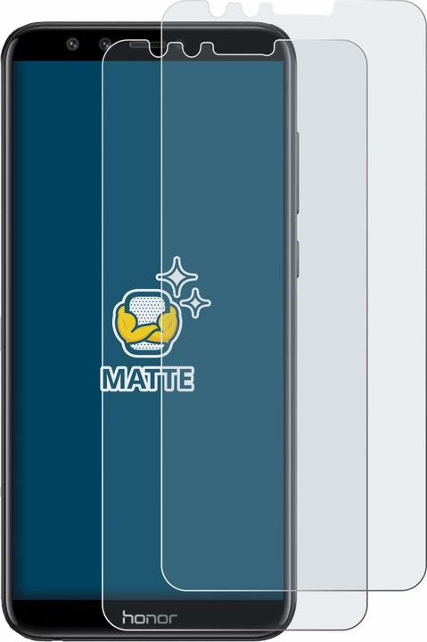 Actual product image BROTECT Anti-glare screen protector matt (2 Piece, Honor 9 Lite)