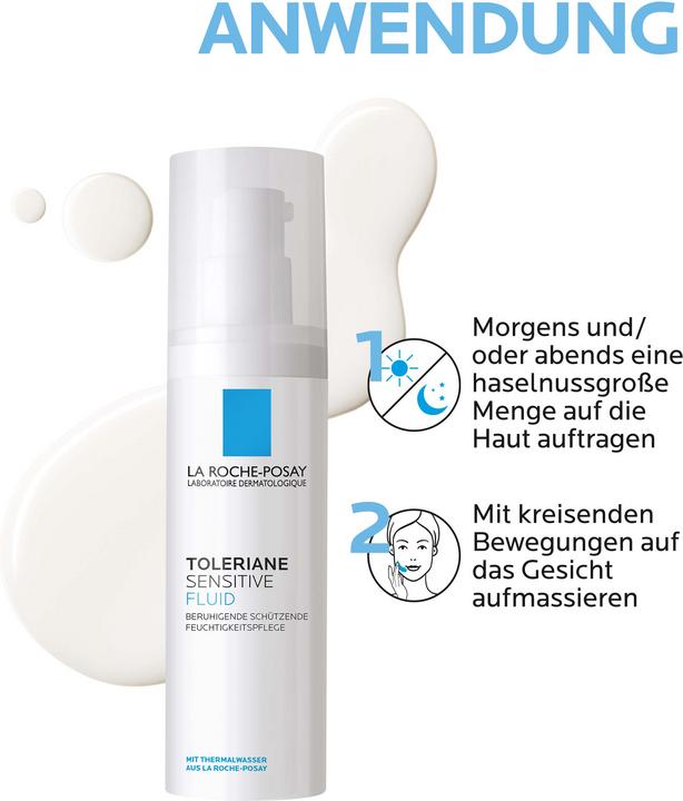 Immagine prodotto La Roche Posay Tolériane fluido sensibile nuovo (40 ml, Crema 24h)