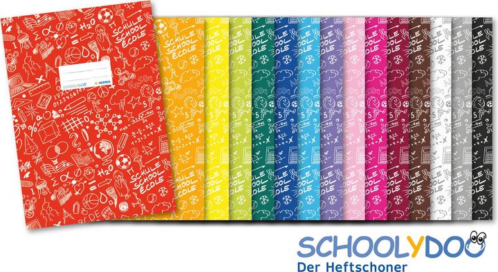 Produktbild HERMA Heftschoner A4 SCHOOLYDOO (A4, Kariert, Harter Einband)