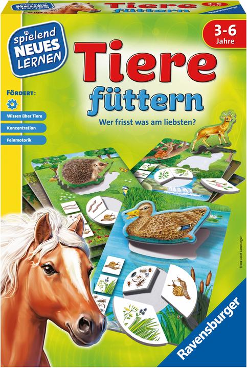 Ravensburger Lernspiel Tiere füttern (Deutsch)