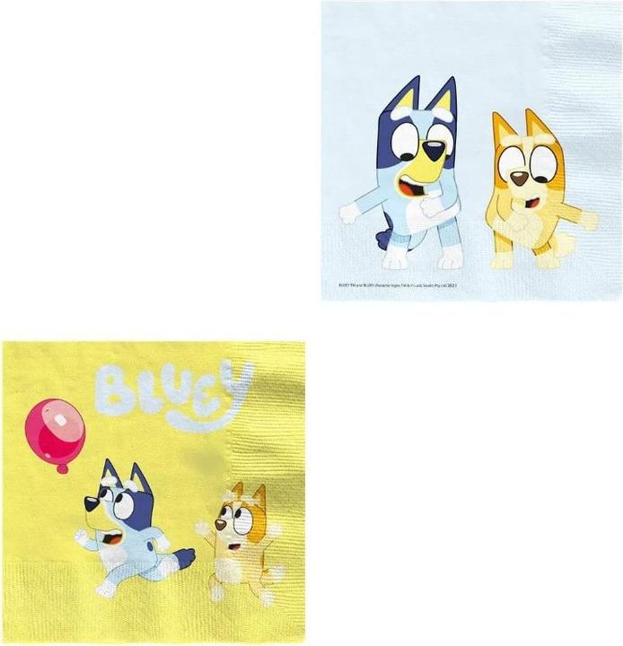 Bluey (16 x, 33 x 33 cm)