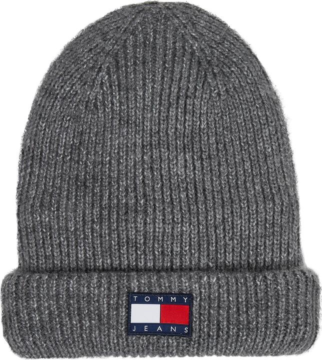 Actual product image Tommy Hilfiger TJW Soft Beanie Dames Muts - Grijs - One Size