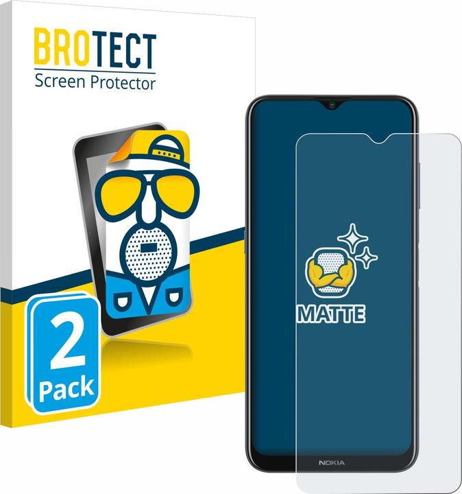 Image du produit BROTECT Film de protection antireflet Protection d'écran mat (2 pièce(s), Nokia G20)