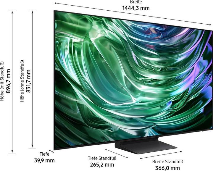 Actual product image Samsung 65" OLED 4K S90D Tizen OS™ Smart TV 2024 (65", S90D, OLED, 4K, 2024)