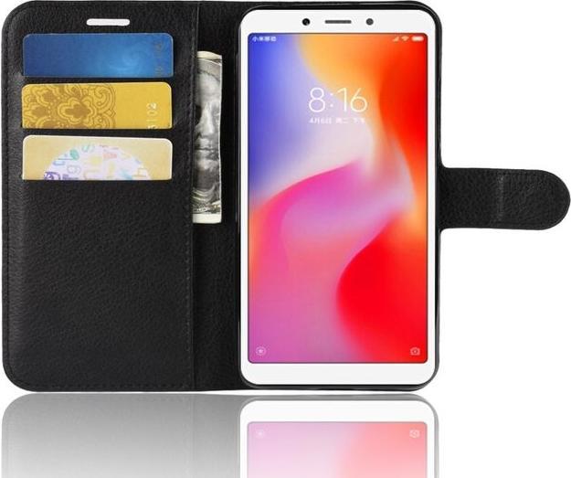 Immagine prodotto MU Classic Serie di copertine per libri in pelle Litchi (Xiaomi Redmi 6A)