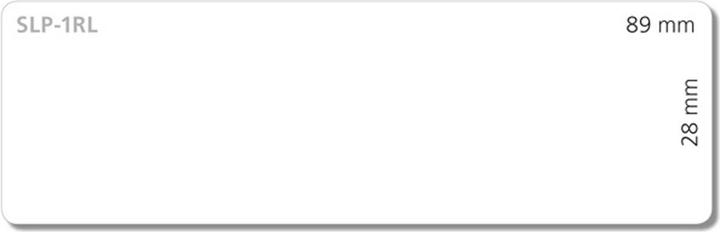 Actual product image Seiko Address labels white SLP-1RL 28 mm x 89 mm, 100 x 130 labels (2.80 cm)