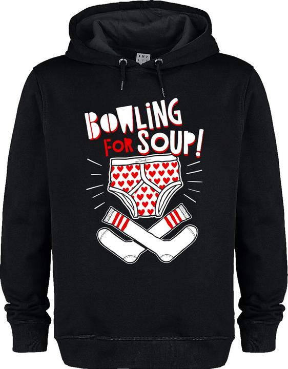 Immagine prodotto Amplified Pants And Socks Felpa con Cappuccio Bowling For Soup Adulto Unisex (XS)