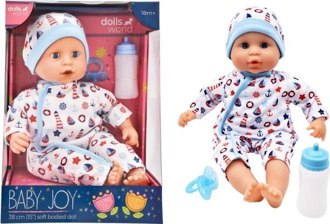 Immagine prodotto Dolls World Mondo delle bambole Lalka Baby Joy 38cm ubranko bia?e