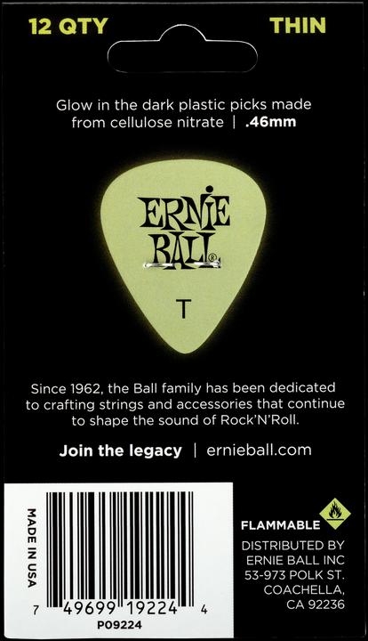Image du produit Ernie Ball Mince (12 x, 0.46 mm)