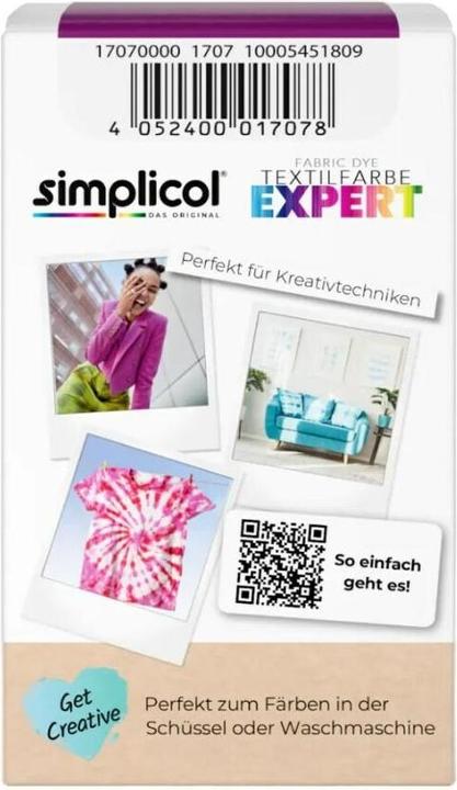 Simplicol Textilfarbe expert (Fliederlila, 150 ml)