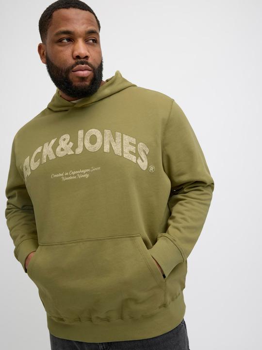 Produktbild Jack & Jones Plus Size Kapuzenpullover Kapuzenpullover (3XL)