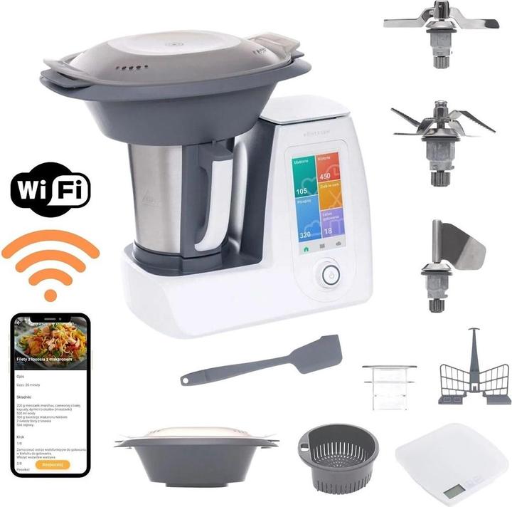 Immagine prodotto Kohersen Robot da cucina multifunzione CY021 bianco (2300 ml, 1000 W)