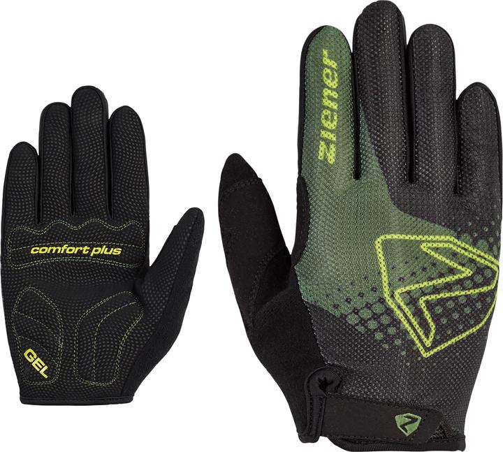 Actual product image Ziener Colo Long Junior Fahrradhandschuhe Lang Crocodile Kinder (XL)