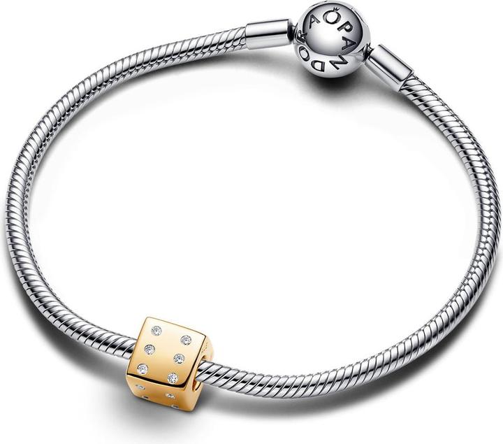 Immagine prodotto Pandora Cubo placcato oro (Dorato, Metallo)
