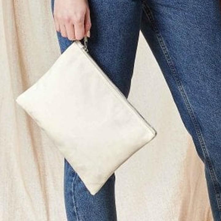 Actual product image Westford Mill Canvas Wrist Bag