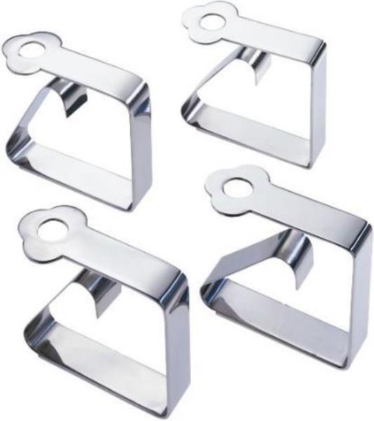 Wenko Tablecloth clamps (6 x 6 cm)