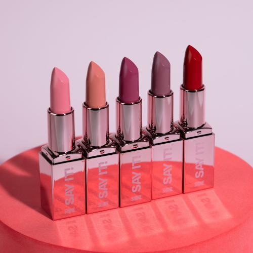 Actual product image Gabriella Salvete Say It! shine lipstick - Velvety soft. long-lasting lipstick 3.8 g 05 (05)