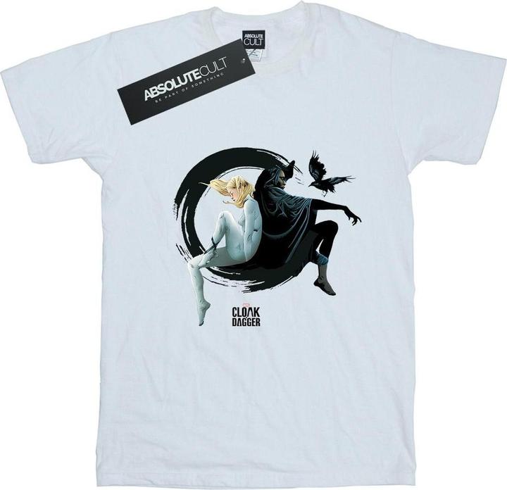 Actual product image Mens Cloak And Dagger Ink Circle T-Shirt (M)