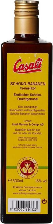 Produktbild Casali Schoko-Bananen (1 x 50 cl)