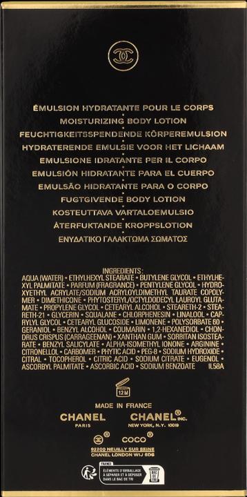 Produktbild Chanel Coco Noir Moisturizing Body Lotion (Körpercreme, 200 ml)