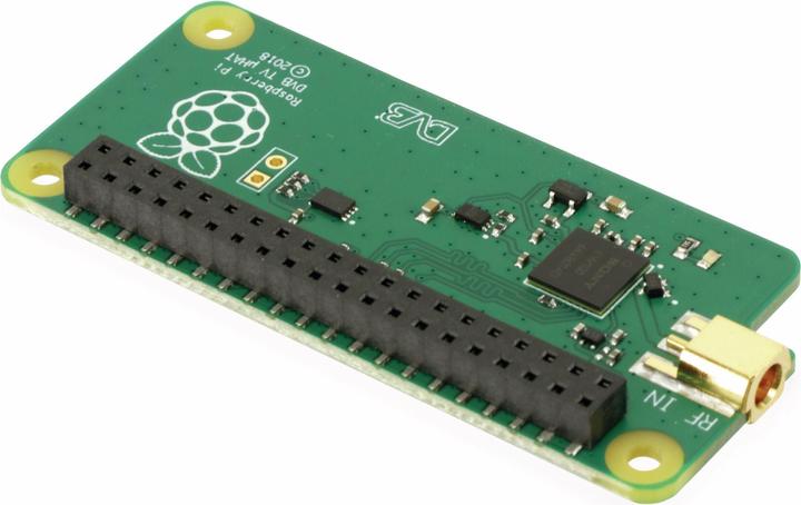 Actual product image Raspberry Pi TV UHAT - Digital TV HAT for DVB-T and DVB-T2