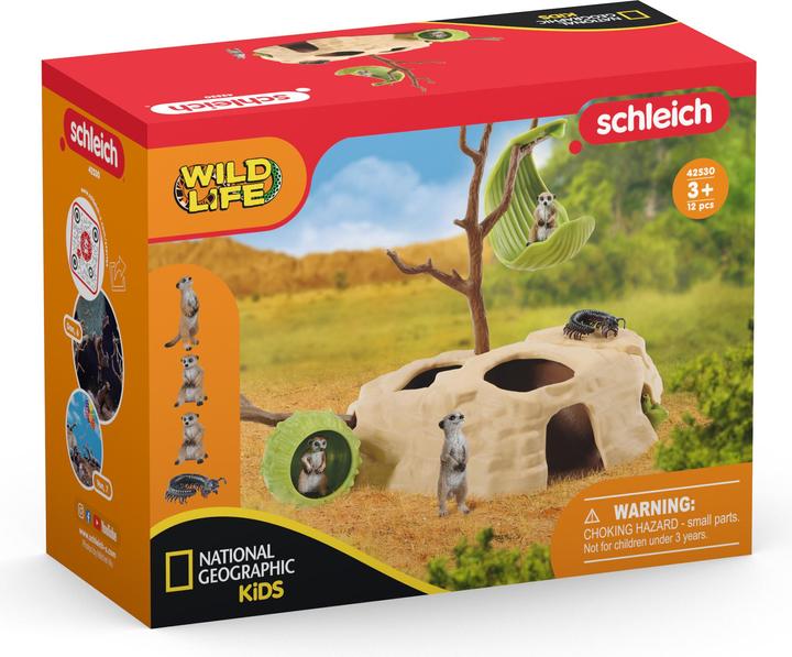 Produktbild Schleich Erdmännchen-Hügel