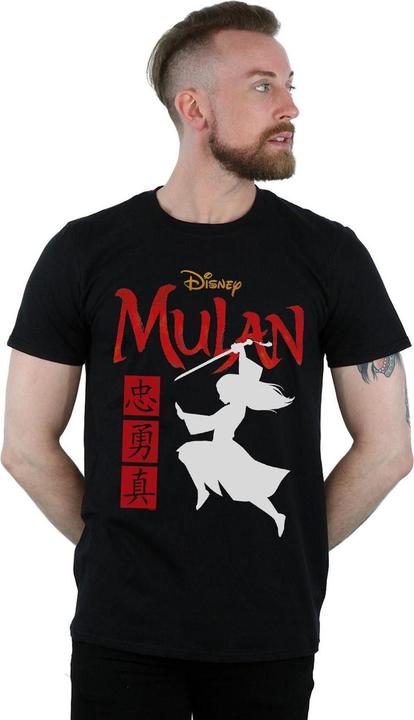 Immagine prodotto Disney Mulan Movie Warrior Silhouette Maglietta Uomo (S)