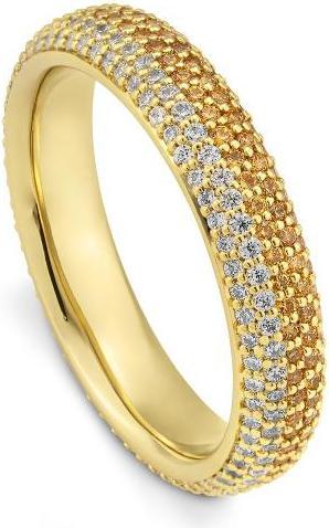 Breuning RING - BRILL. COGNAC 1,59 Ct. (53, 585/14 K Gold)