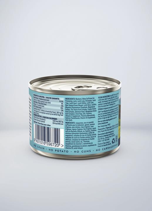 Produktbild Magni Ziwipeak - Mackerel & lamb wet food for dogs 170 gr. - (zp038) (Adult, 1 Stk., 170 g)