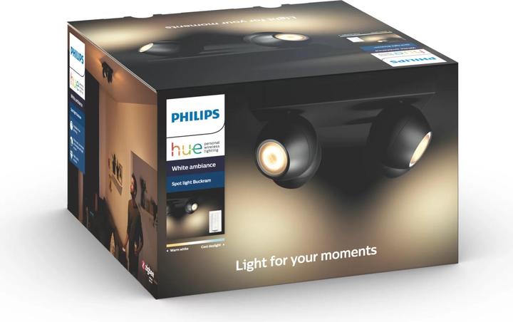 Actual product image Philips Hue Buckram Base (1000 lm, GU10)