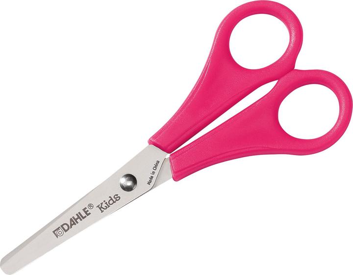 Produktbild Dahle Kinderschere rund 13 cm, Griff pink (13 cm)