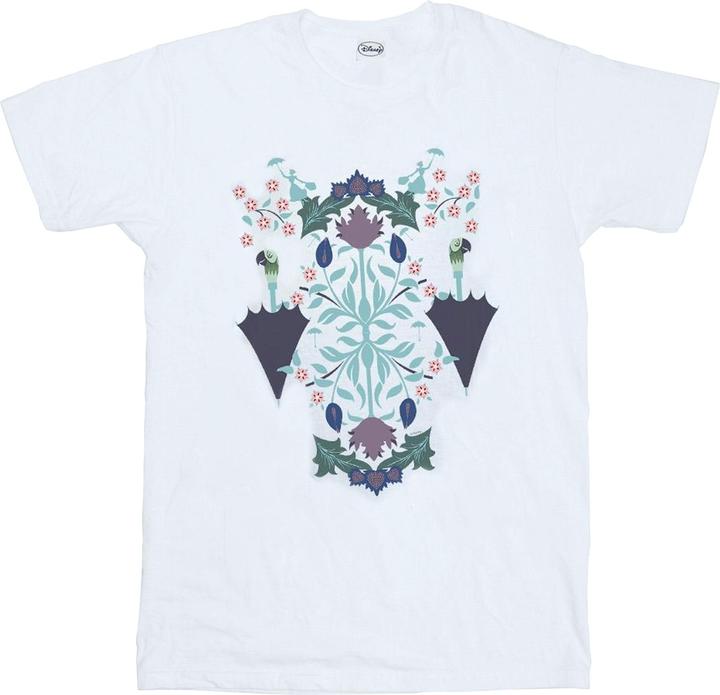 Disney Mary Poppins Floral Collage TShirt Mädchen
