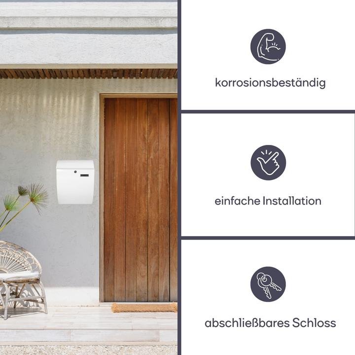 Actual product image Velleman Briefkasten - Nice - Weiss