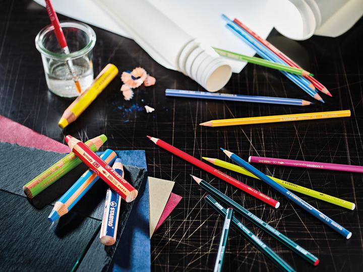 Actual product image STABILO aquacolor watercolour crayon (Sorted, 36 x)
