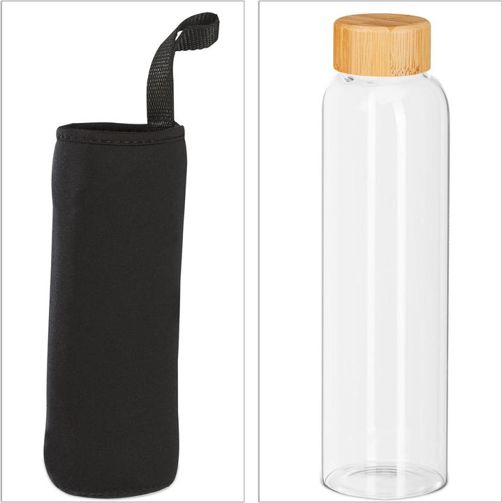 Produktbild Relaxdays 6x Trinkflasche (0.50 l)