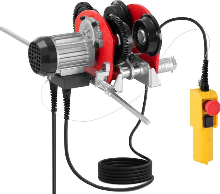 Produktbild Steinberg Laufkatze elektrisch Rollfahrwerk für Seilzüge Flanschbereich 68 - 110 mm 200 W