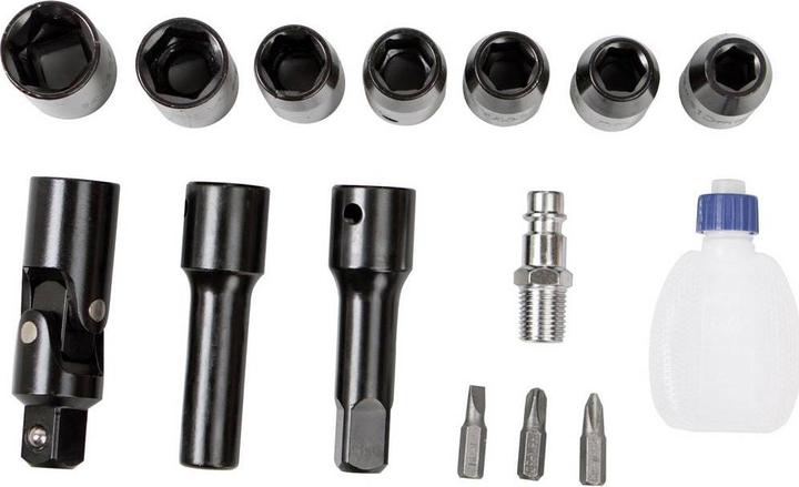 Produktbild Scheppach DruckluftRatschenschrauber ZubehörSet (1/2")