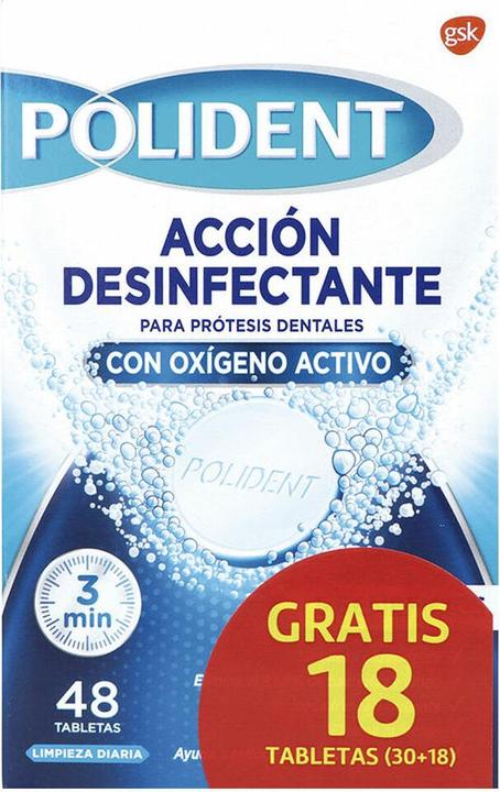 Produktbild GSK POLIDENT Gebissreiniger