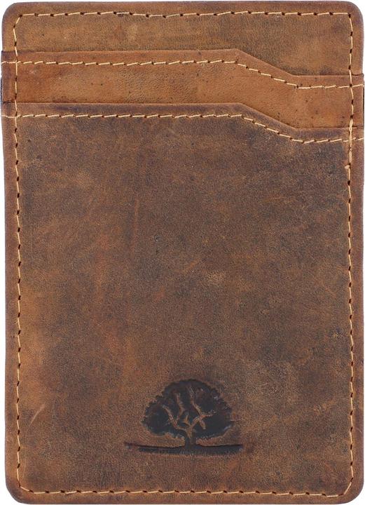 Image du produit Greenburry Porte-cartes de crédit Vintage en cuir 7 cm