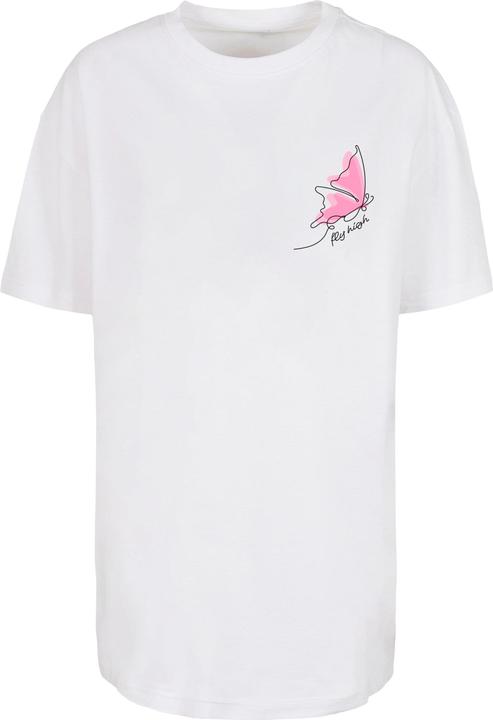Actual product image Merchcode Ladies Fly High Oversized Boyfriend Tee - 118461 (M)