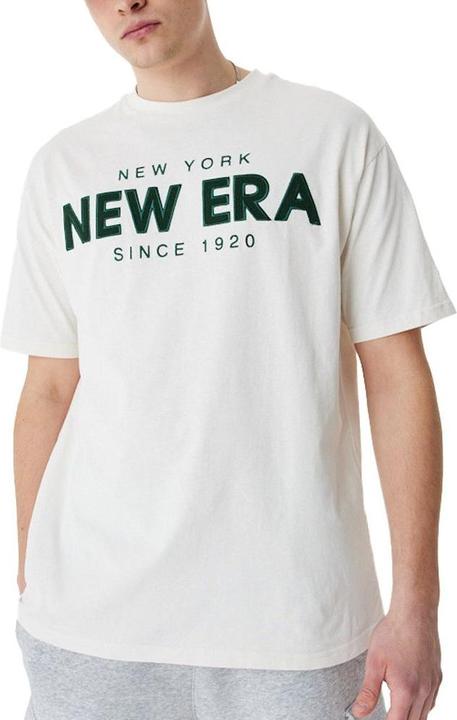 New Era Oversized Shirt - BRAND LOGO off white - XXL (XXL)