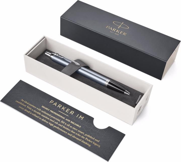 Produktbild Parker Pen IM Blue Grey C.C. (Silber)