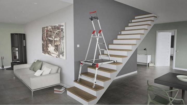Actual product image Hailo TP1, Stair landing, The innovative and safe solution for renovating and decorating staircases (Working platform, 120 cm)
