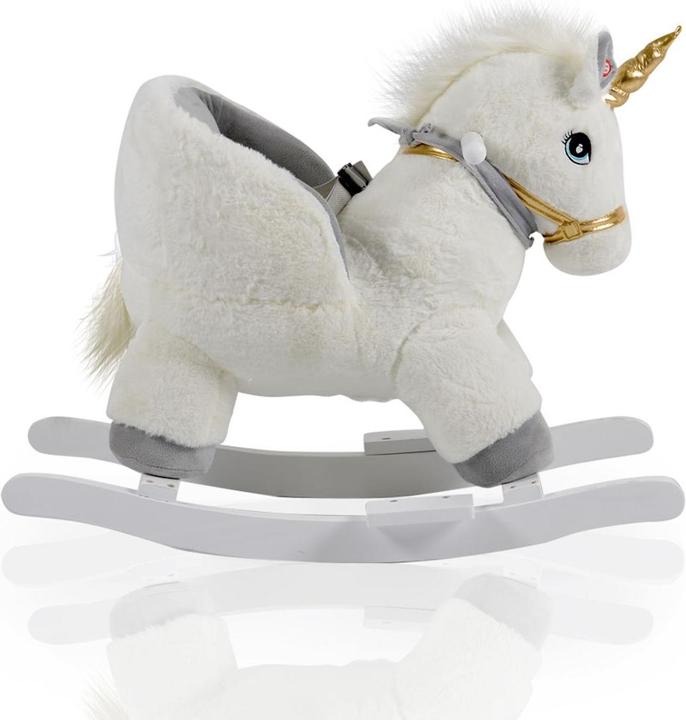 Produktbild Moni Plüsch Einhorn Schaukeltier Moon